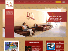 Tablet Screenshot of hotellosangelescali.com